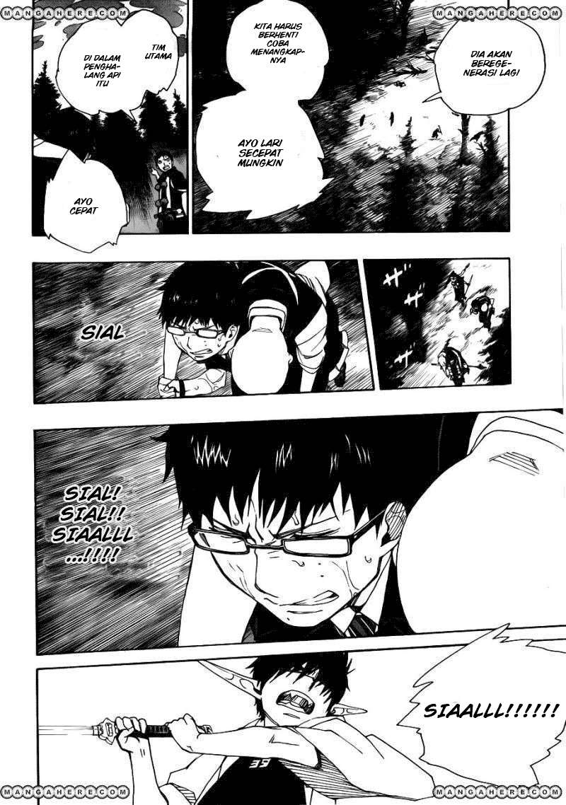 Ao no Exorcist Chapter 32 Gambar 35