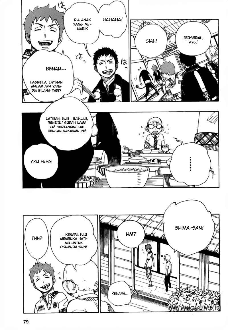 Ao no Exorcist Chapter 20 Gambar 9