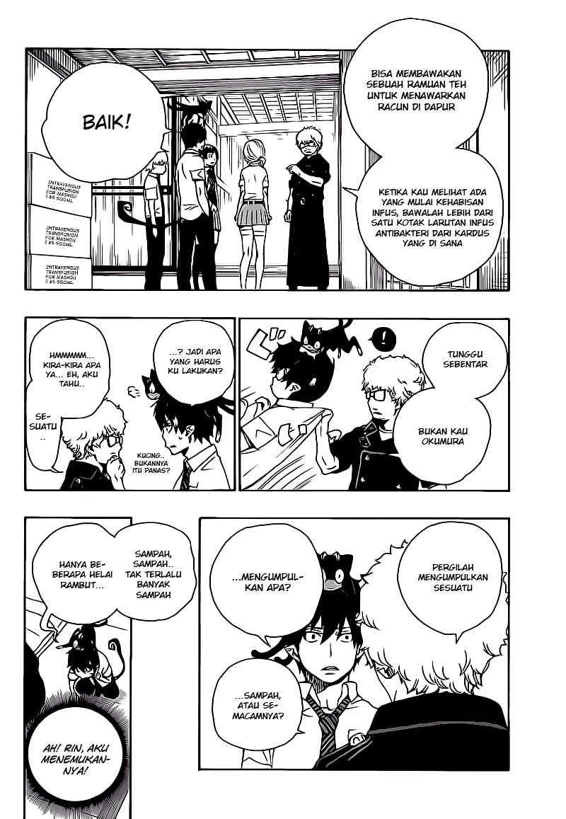 Ao no Exorcist Chapter 18 Gambar 14