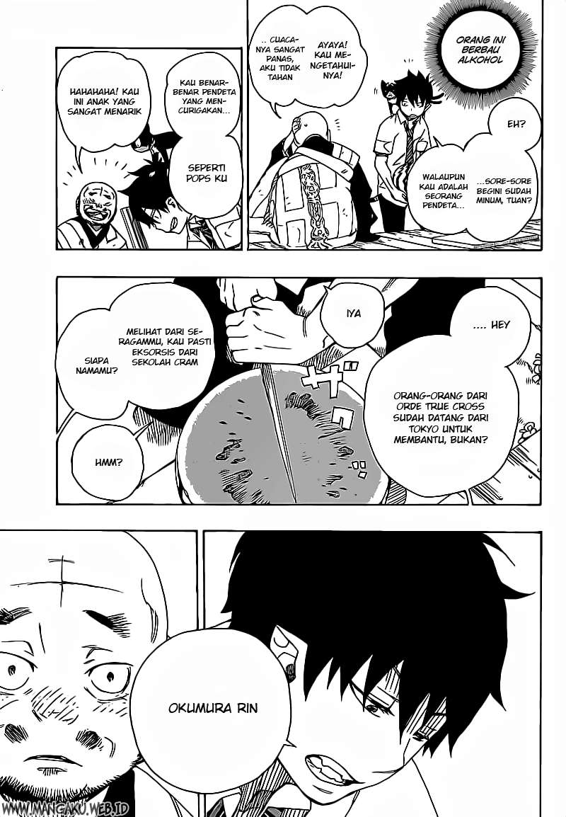 Ao no Exorcist Chapter 18 Gambar 17
