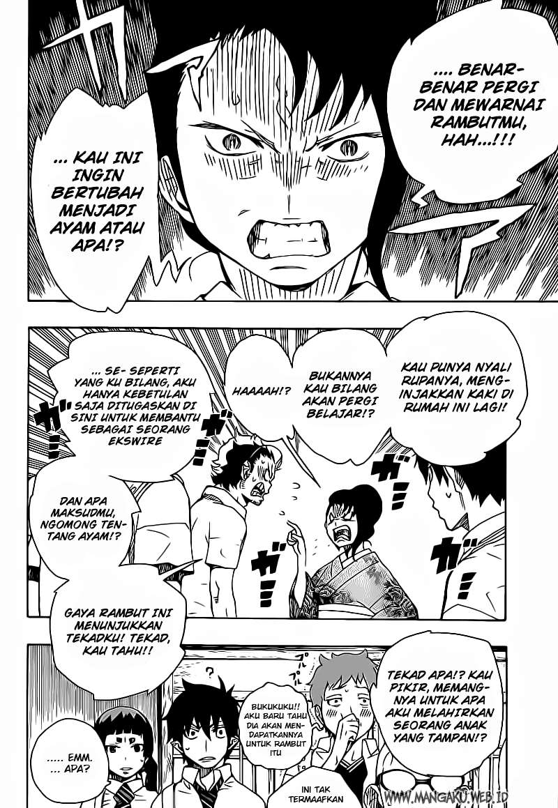 Manga Ao no Exorcist Chapter 18 gambar nomor 2