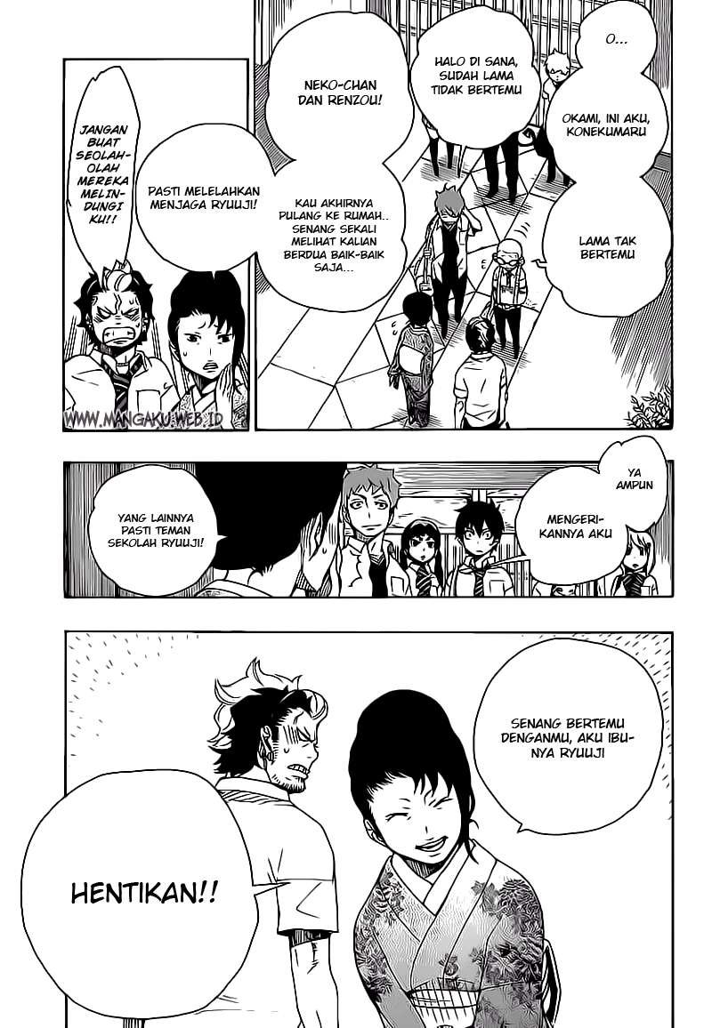 Ao no Exorcist Chapter 18 Gambar 3