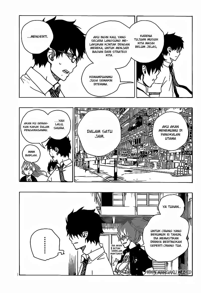 Ao no Exorcist Chapter 16 Gambar 38