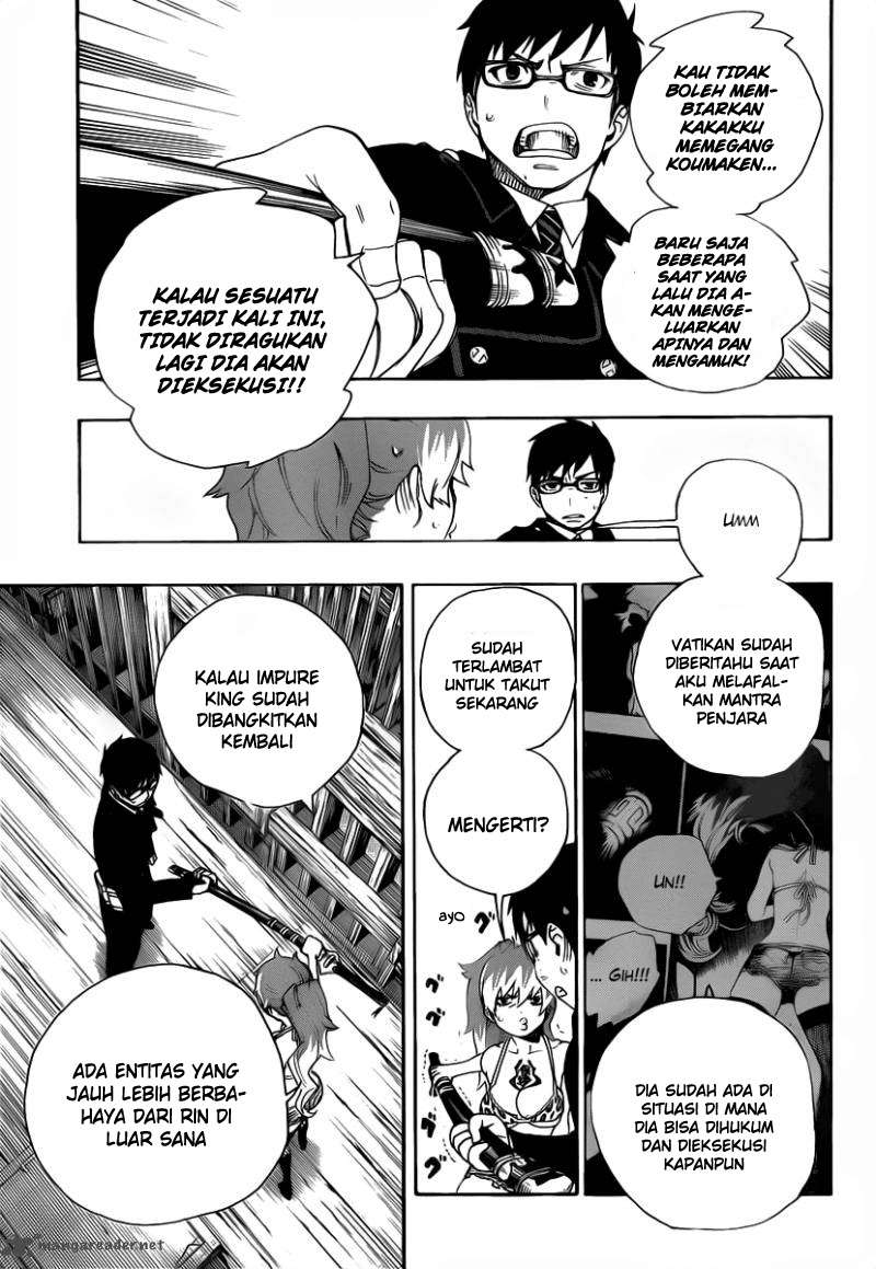 Ao no Exorcist Chapter 25 Gambar 34