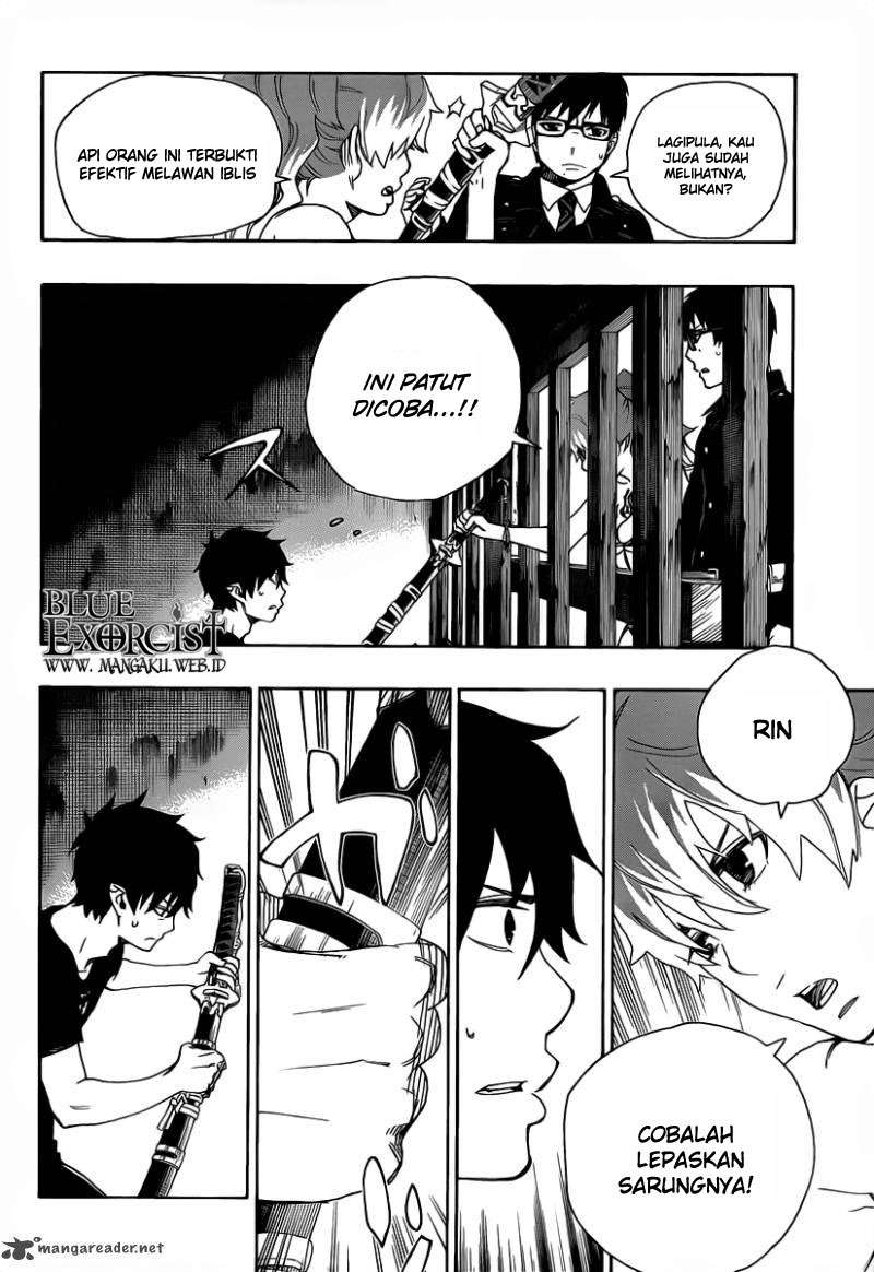 Ao no Exorcist Chapter 25 Gambar 35