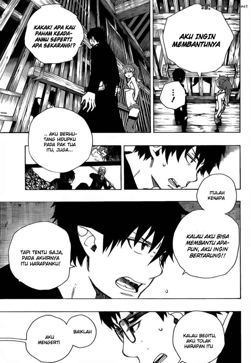 Ao no Exorcist Chapter 25 Gambar 32