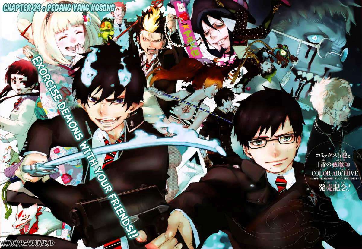Manga Ao no Exorcist Chapter 24 gambar nomor 2