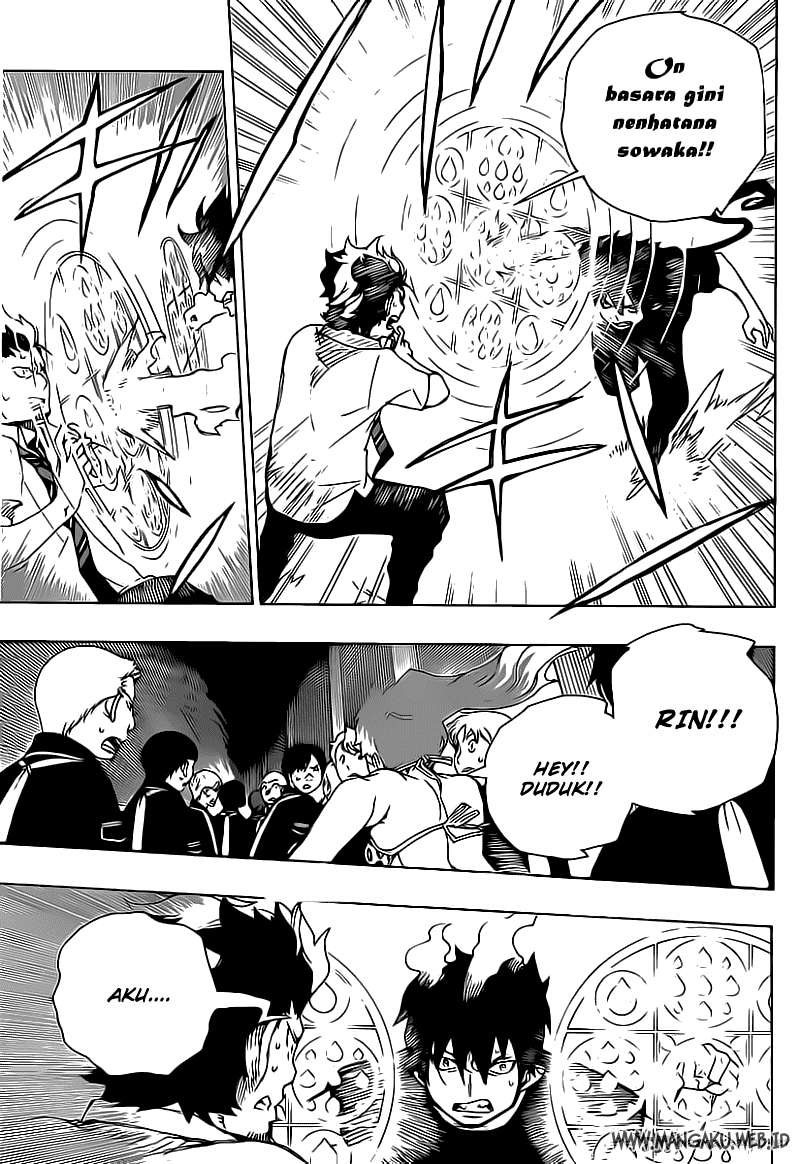 Ao no Exorcist Chapter 22 Gambar 16