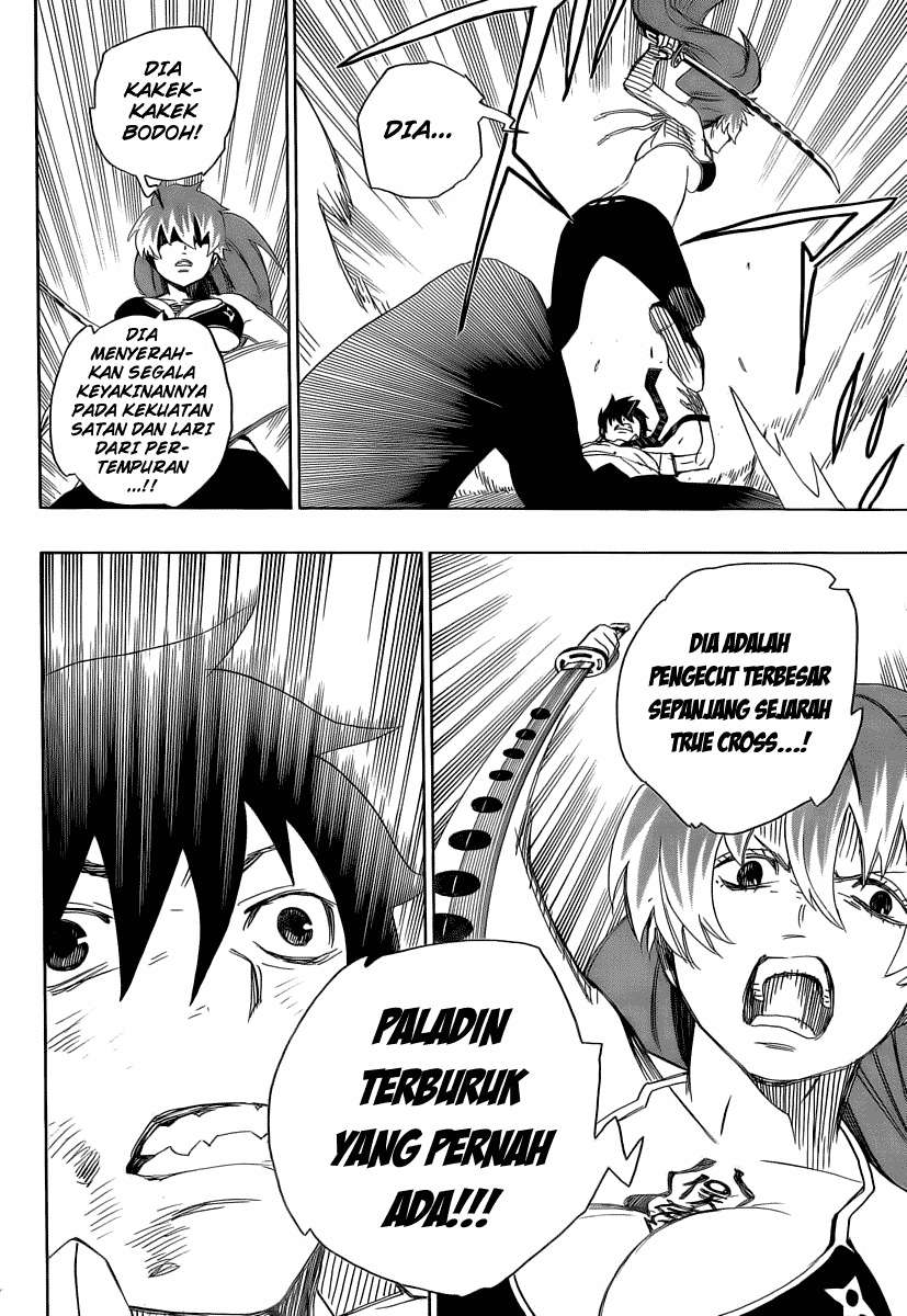 Ao no Exorcist Chapter 10 Gambar 27