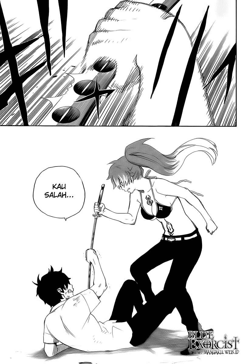 Ao no Exorcist Chapter 10 Gambar 28