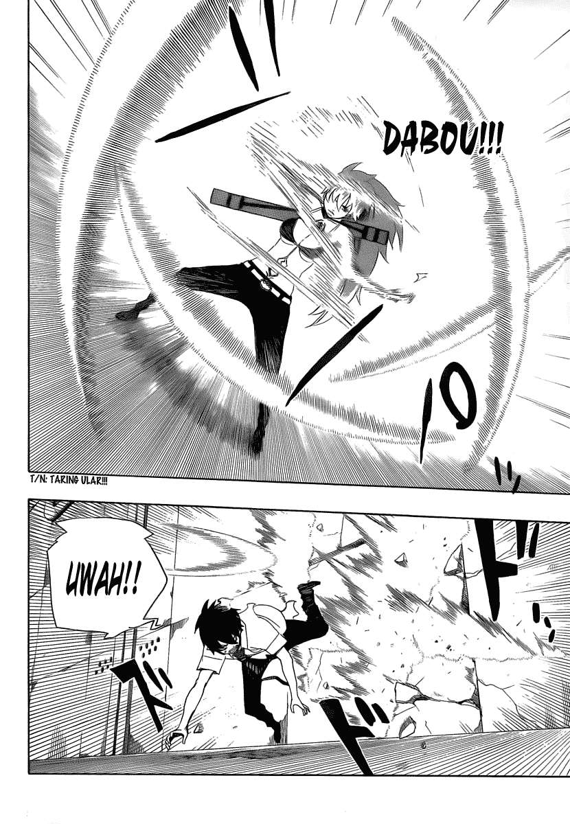 Ao no Exorcist Chapter 10 Gambar 23