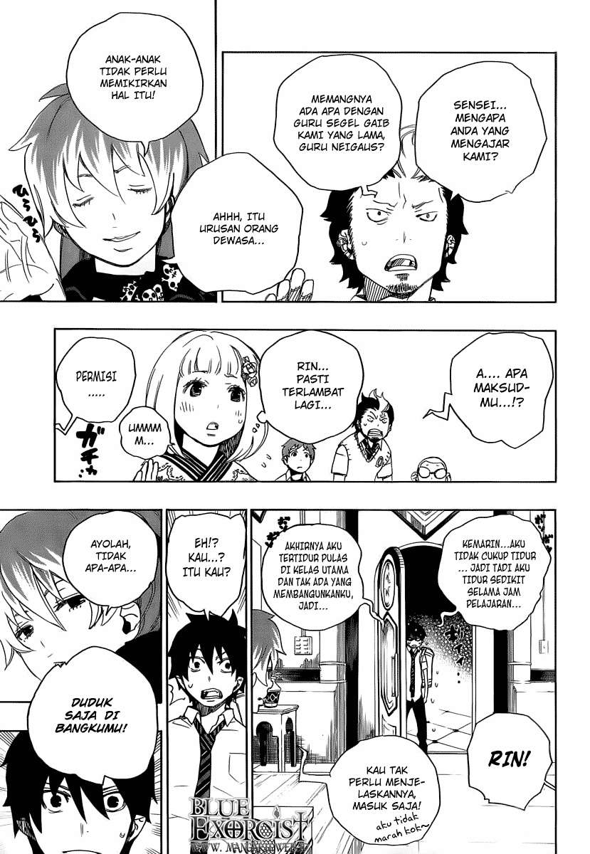 Ao no Exorcist Chapter 10 Gambar 40
