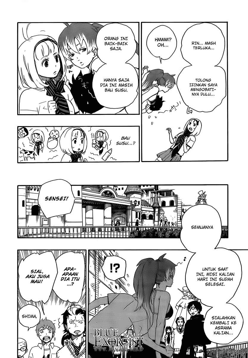 Ao no Exorcist Chapter 10 Gambar 5