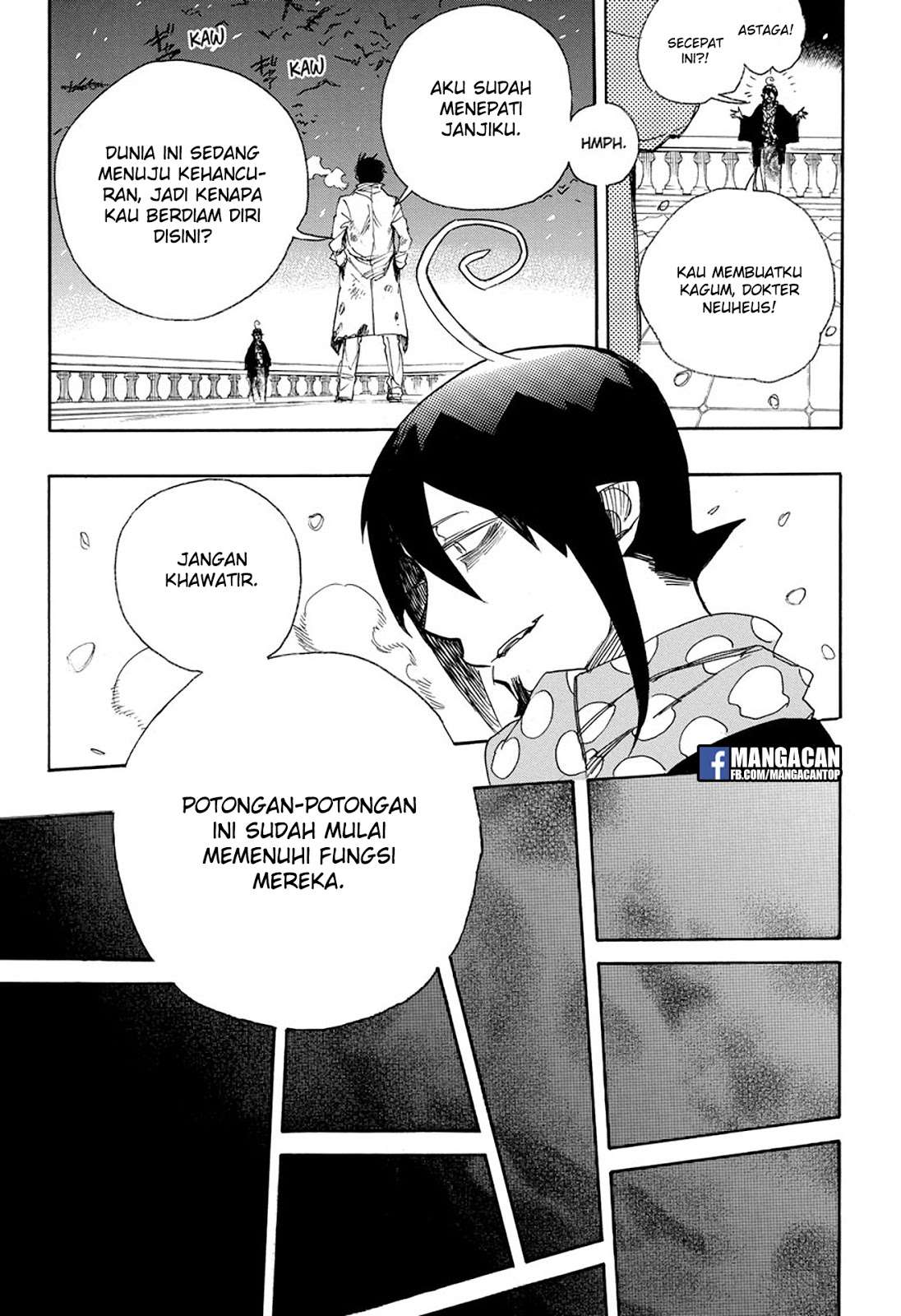 Ao no Exorcist Chapter 99.2 Gambar 14