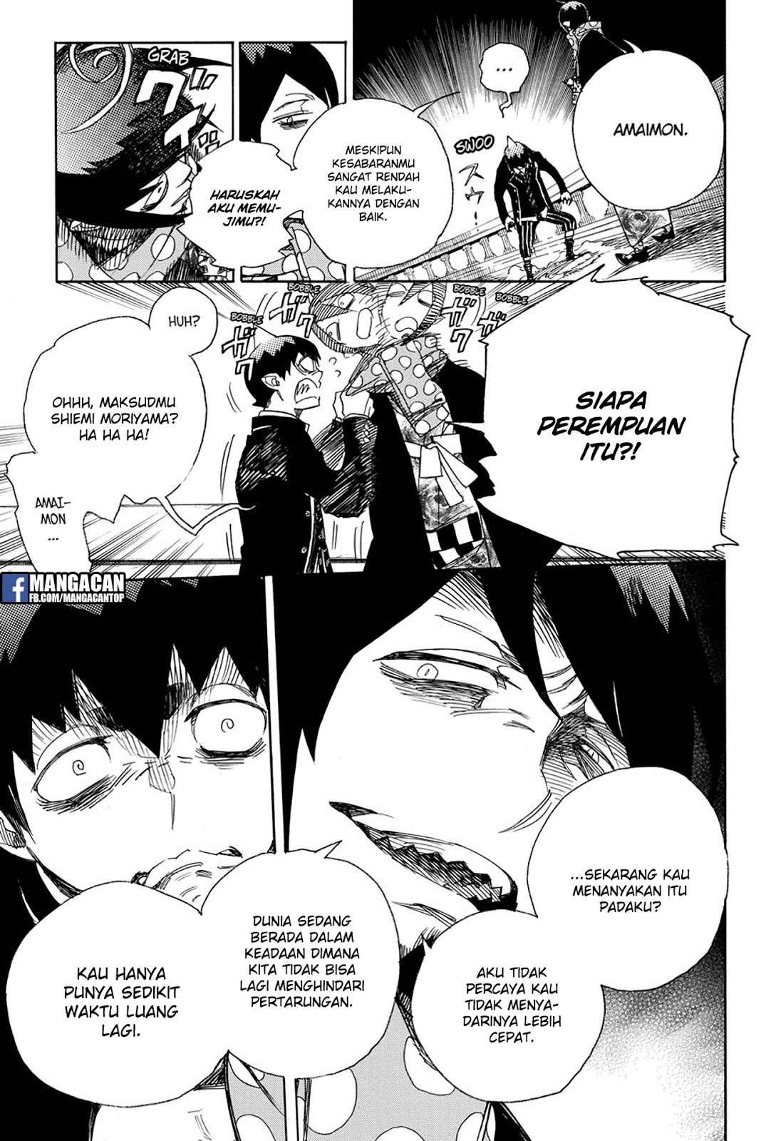 Komik Ao no Exorcist Chapter 99.2 gambar nomor 1
