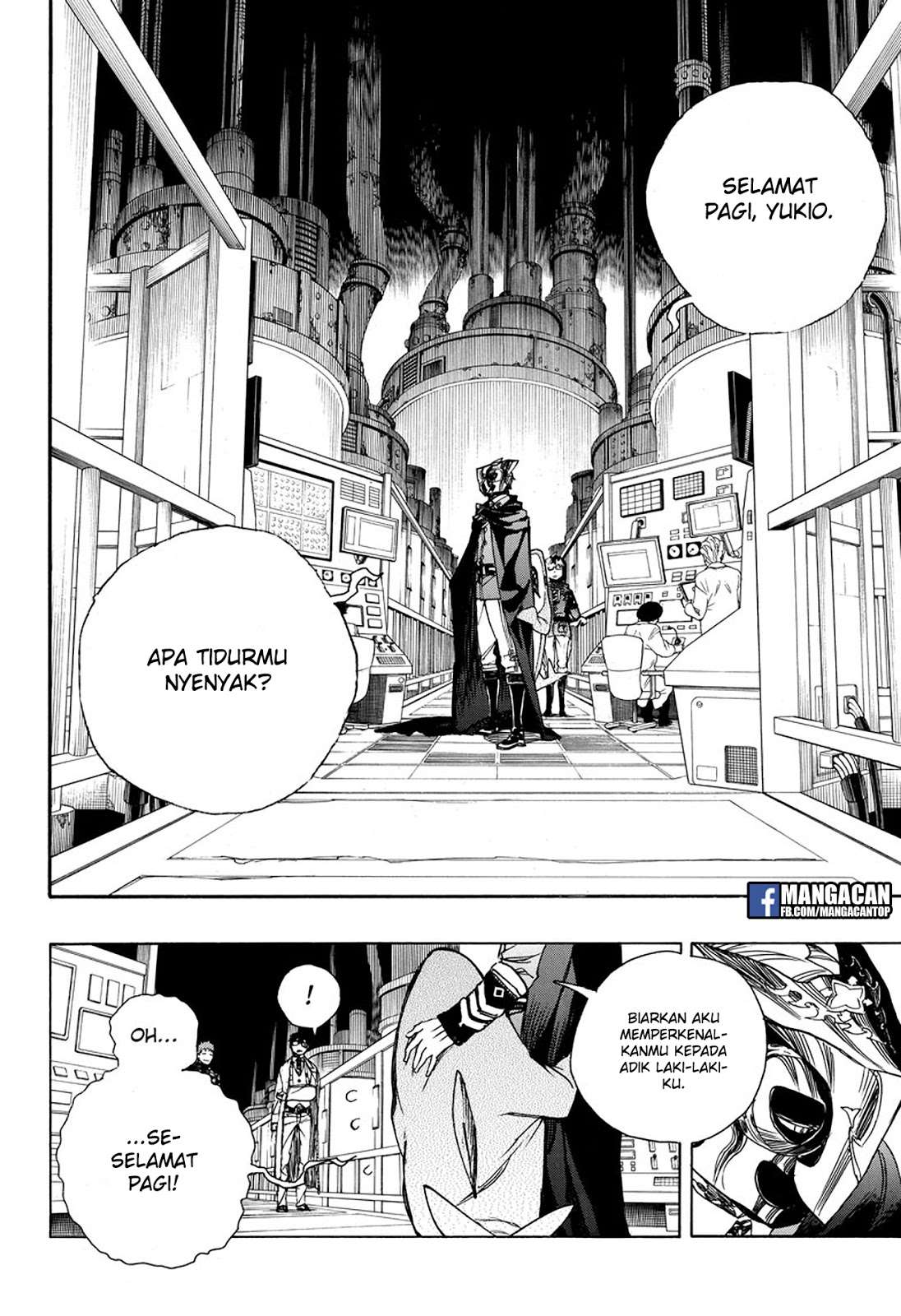 Ao no Exorcist Chapter 99.2 Gambar 10