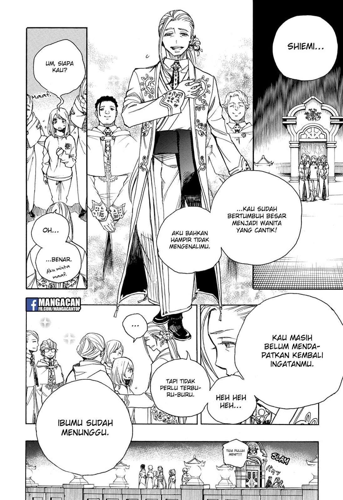 Ao no Exorcist Chapter 99.2 Gambar 13