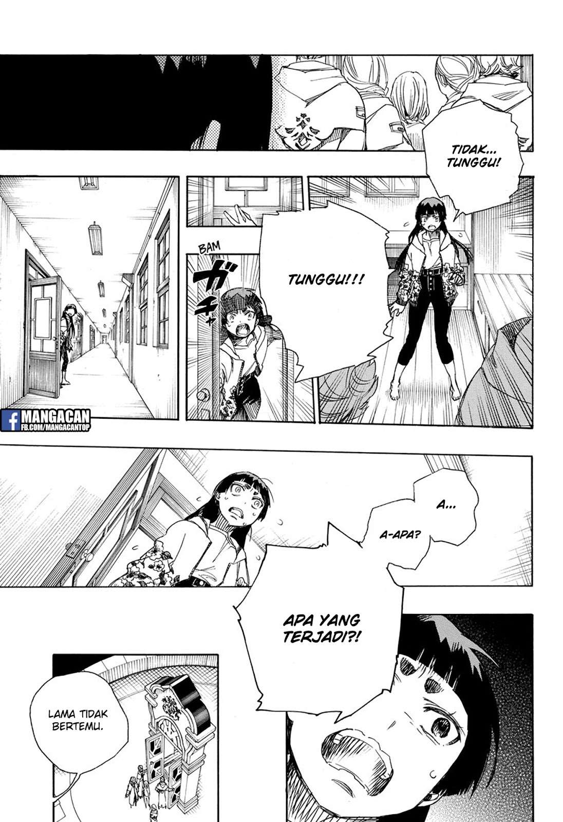 Ao no Exorcist Chapter 99.2 Gambar 21