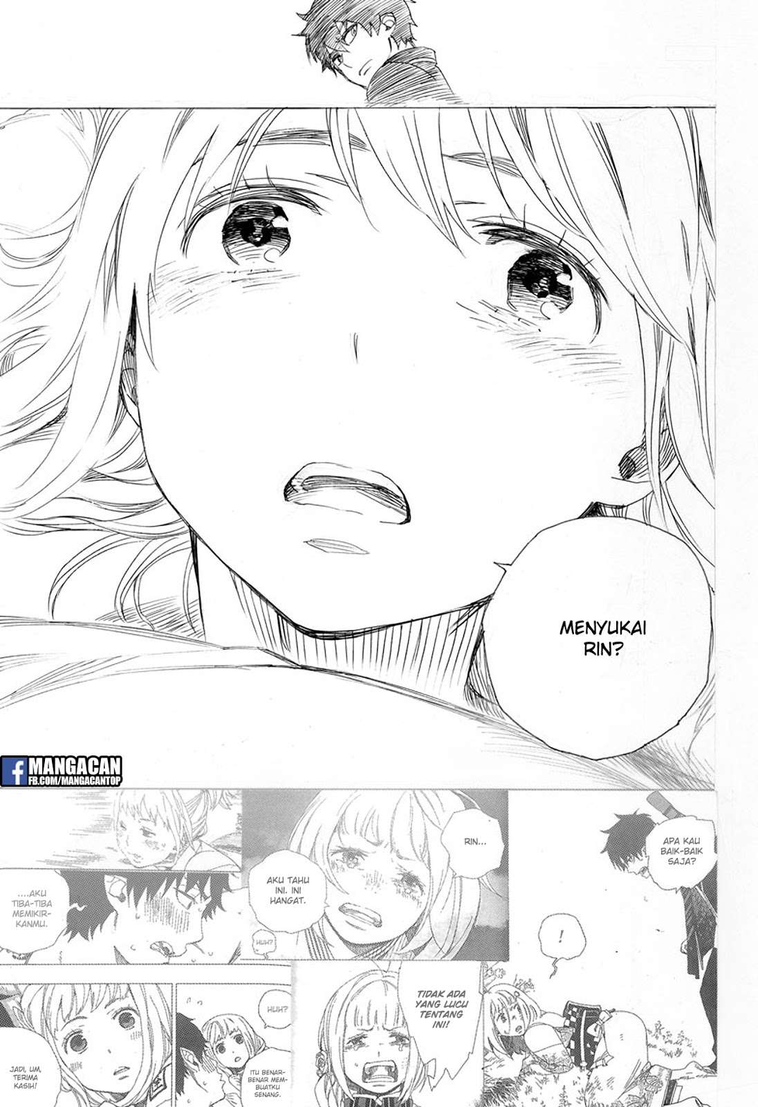 Ao no Exorcist Chapter 99.2 Gambar 5