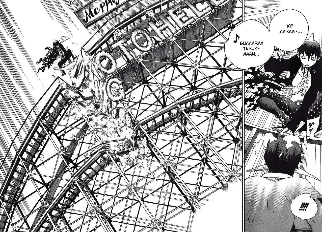 Ao no Exorcist Chapter 9 Gambar 14