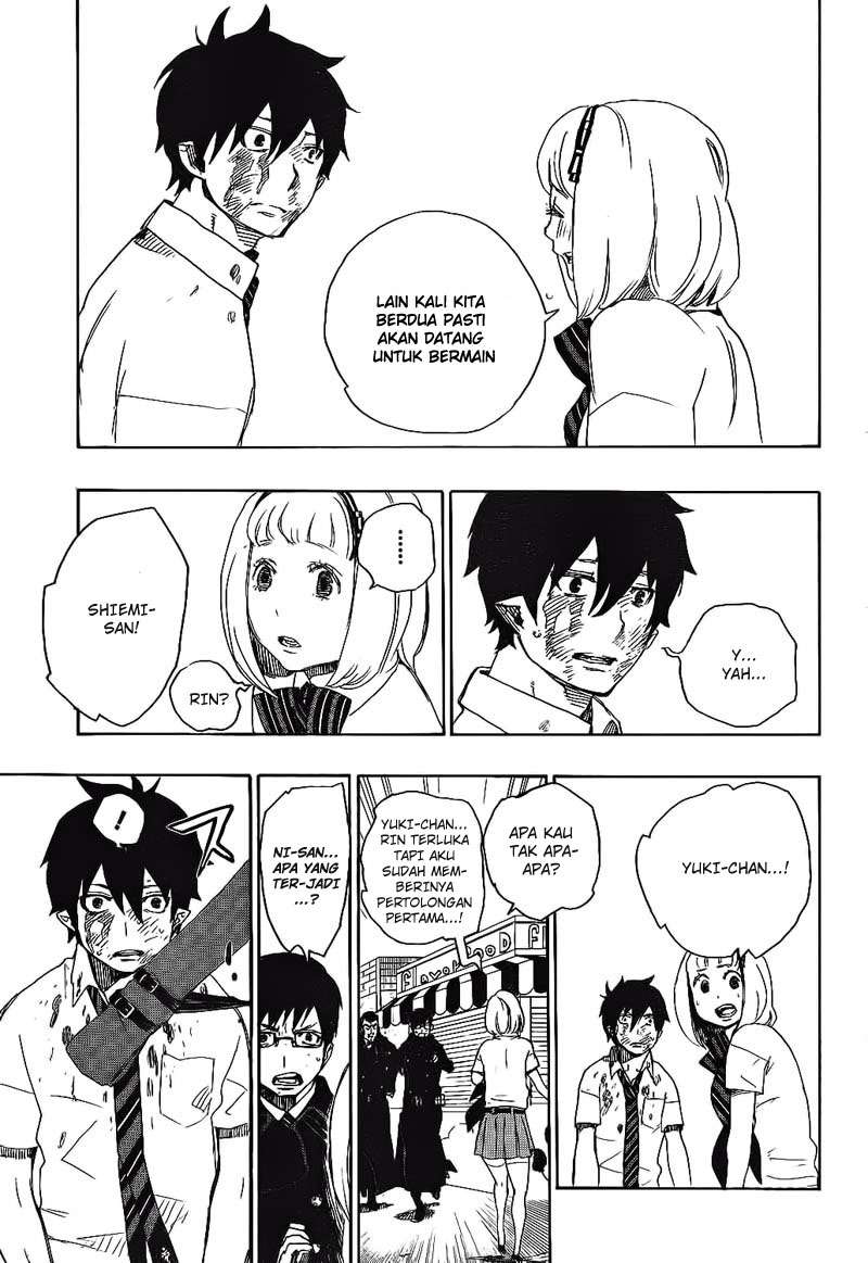 Ao no Exorcist Chapter 9 Gambar 26