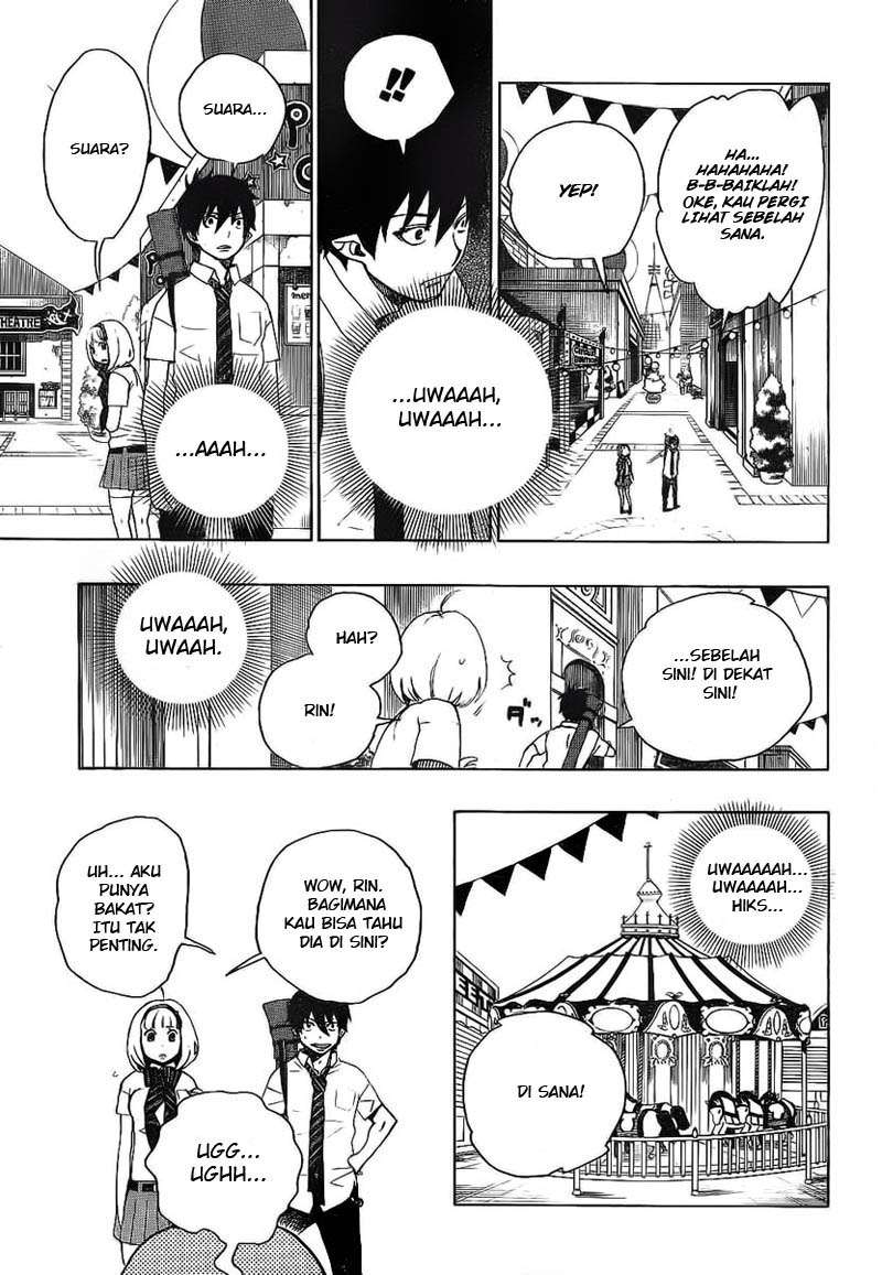 Ao no Exorcist Chapter 9 Gambar 22