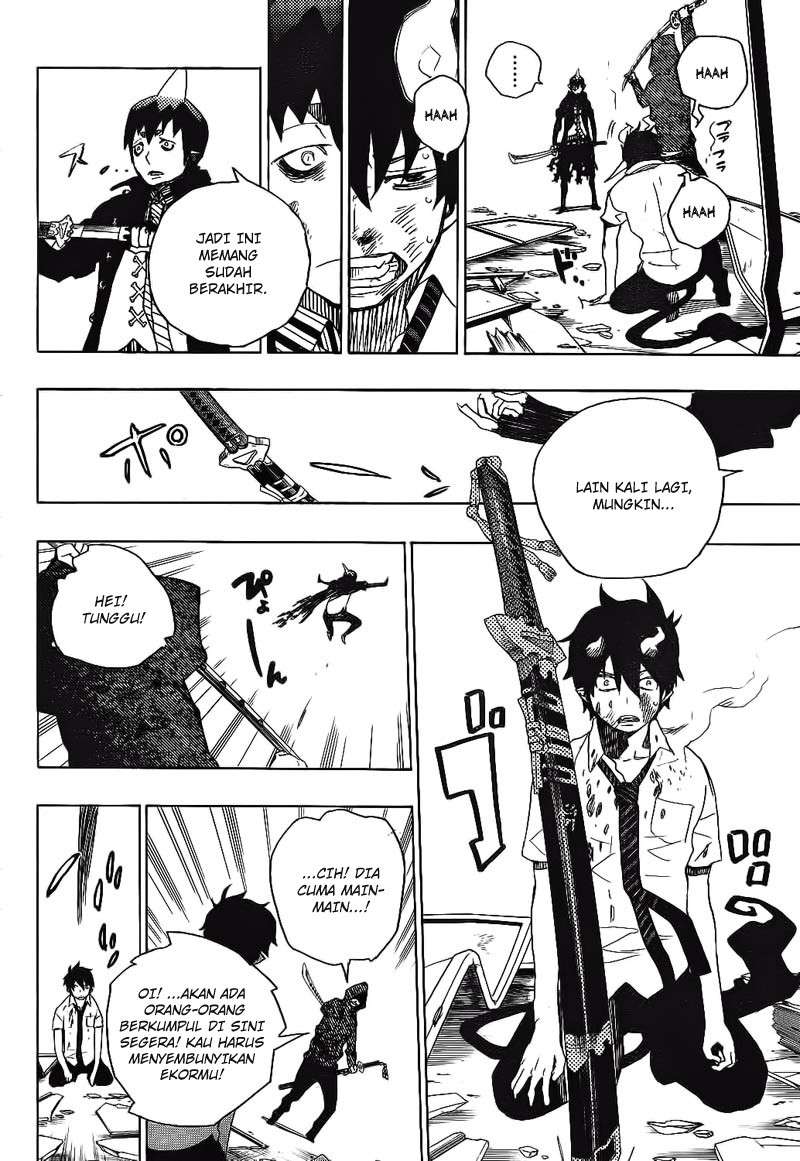 Ao no Exorcist Chapter 9 Gambar 23