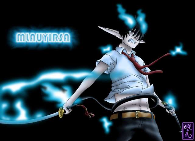 Ao no Exorcist Chapter 9 Gambar 34