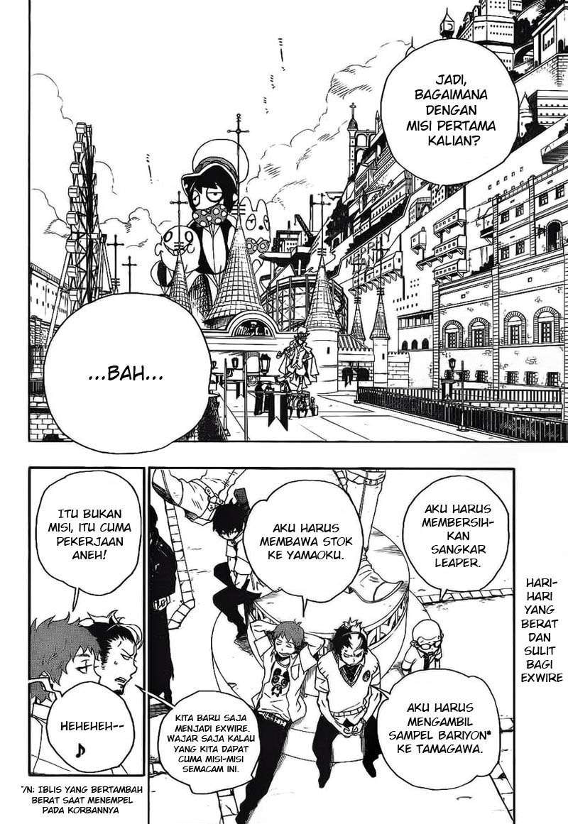 Ao no Exorcist Chapter 9 Gambar 41