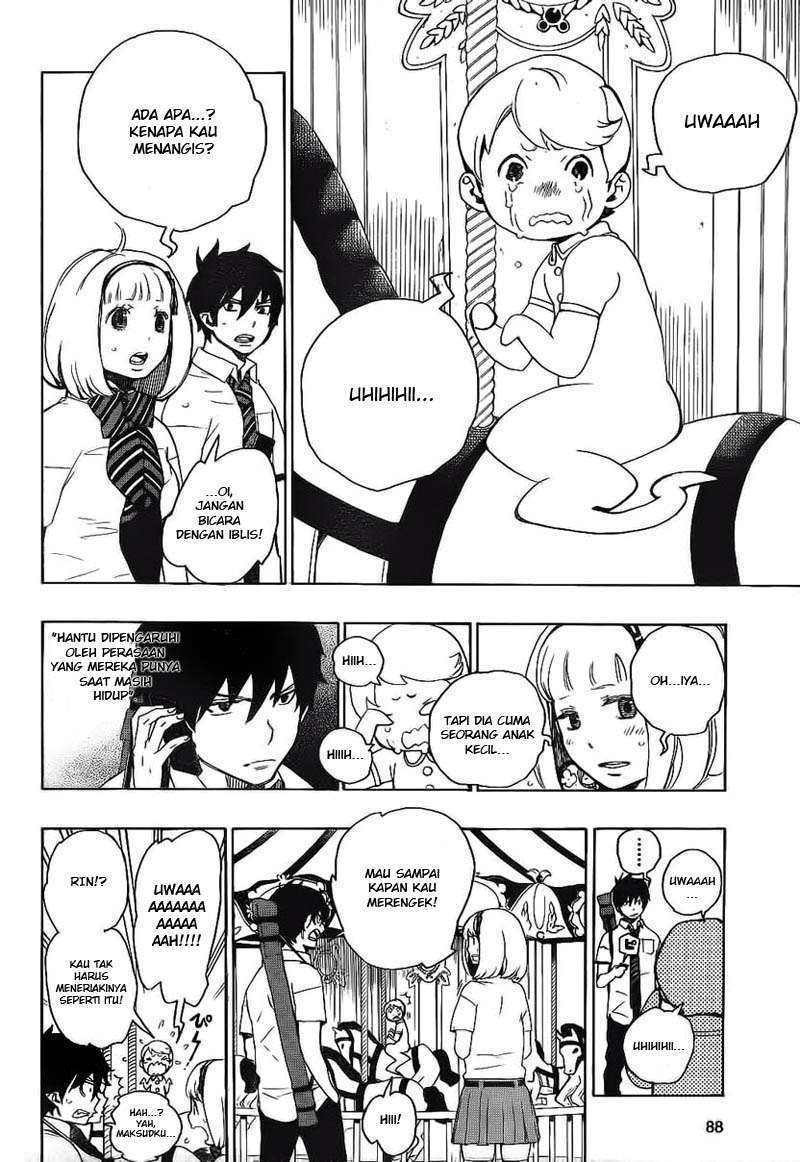 Ao no Exorcist Chapter 9 Gambar 6