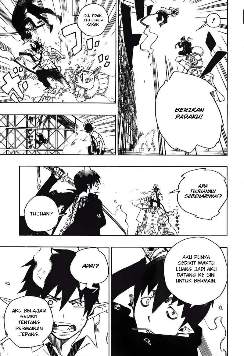Ao no Exorcist Chapter 9 Gambar 8