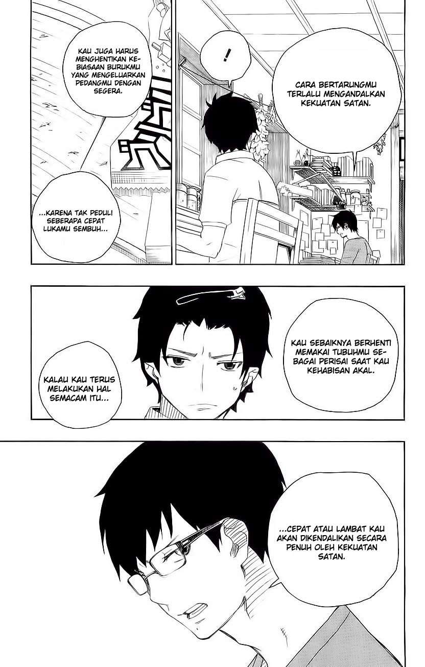 Ao no Exorcist Chapter 8 Gambar 18
