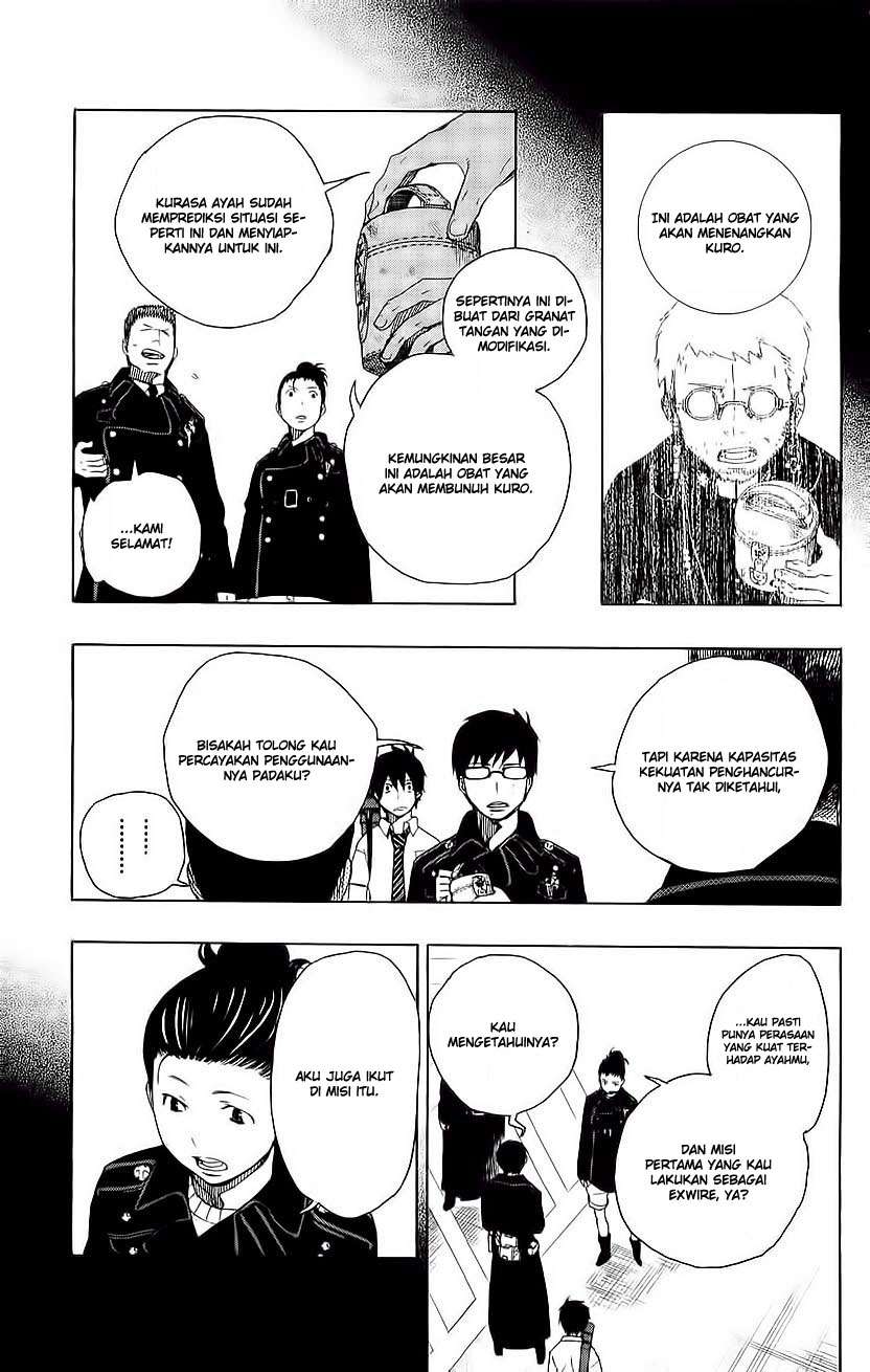 Ao no Exorcist Chapter 8 Gambar 10