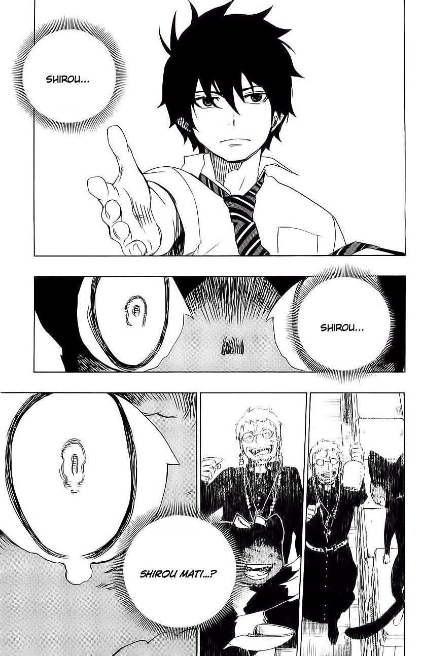 Ao no Exorcist Chapter 8 Gambar 27