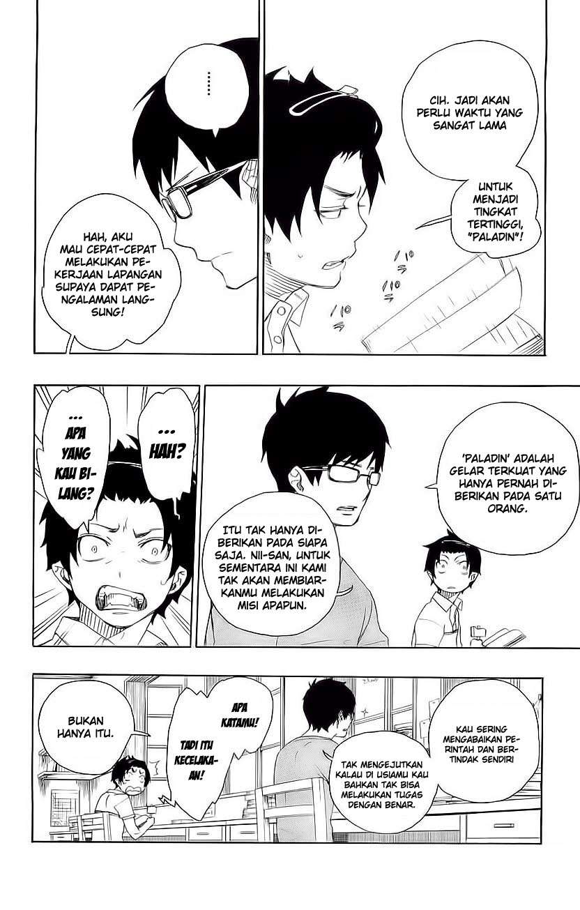 Ao no Exorcist Chapter 7 Gambar 13