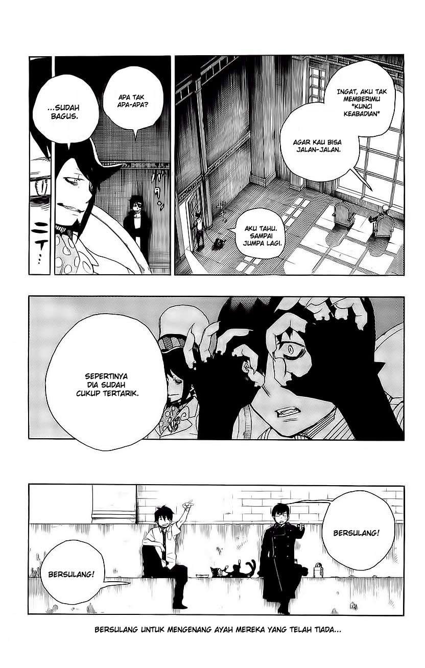 Ao no Exorcist Chapter 7 Gambar 28