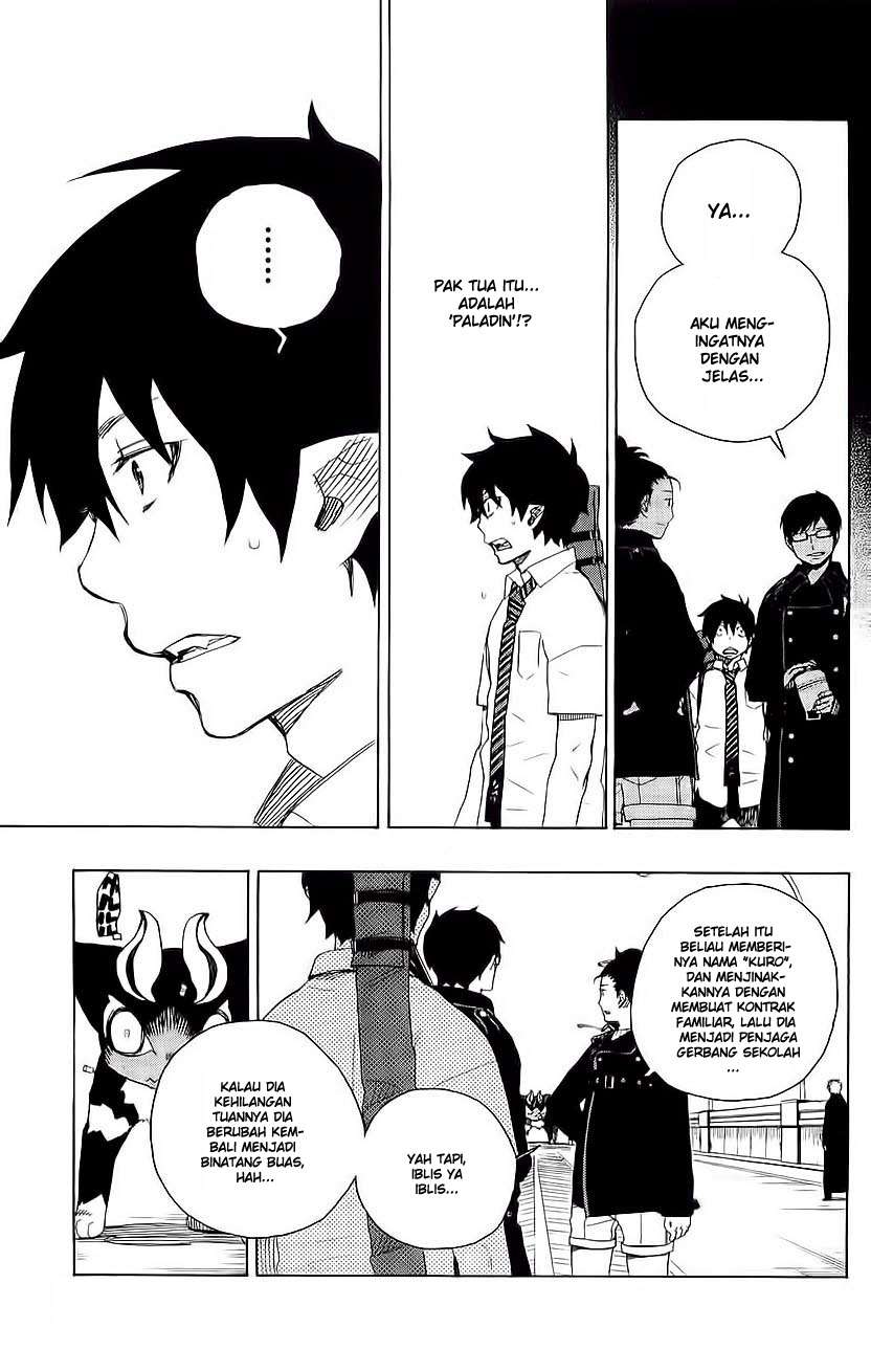 Ao no Exorcist Chapter 7 Gambar 37