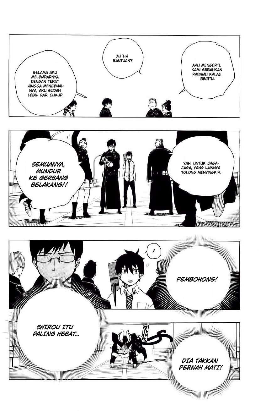 Ao no Exorcist Chapter 7 Gambar 30