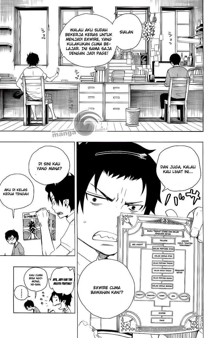 Ao no Exorcist Chapter 7 Gambar 41