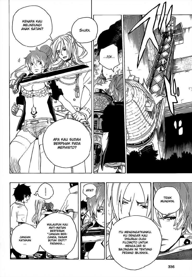 Ao no Exorcist Chapter 14 Gambar 18