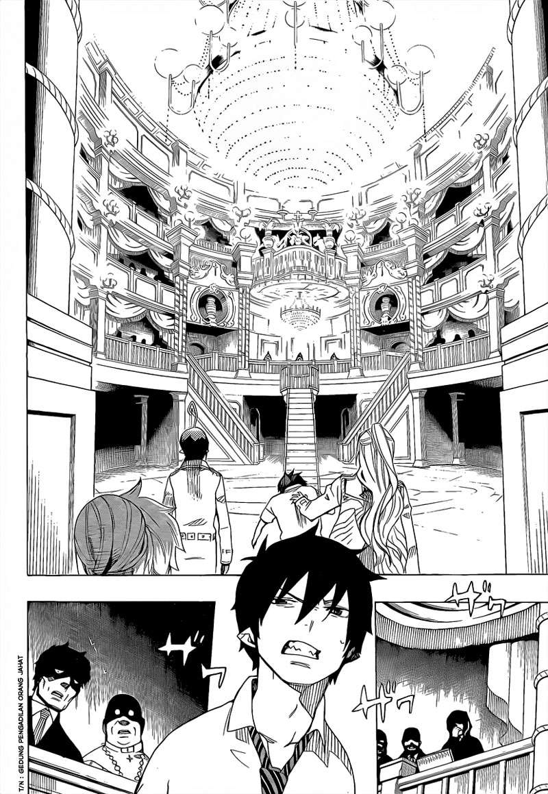 Ao no Exorcist Chapter 14 Gambar 26