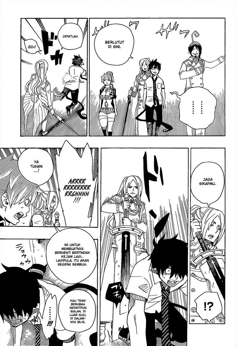Ao no Exorcist Chapter 14 Gambar 27