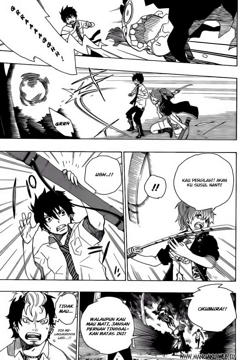 Ao no Exorcist Chapter 13 Gambar 17