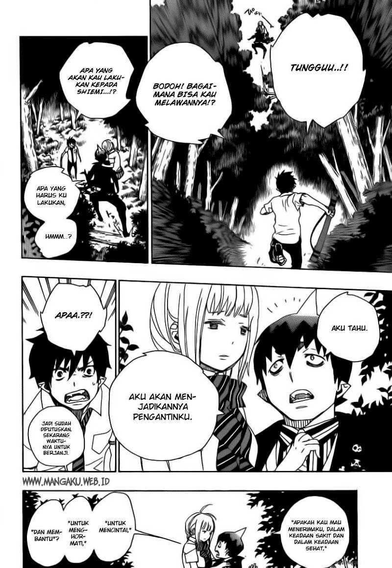 Ao no Exorcist Chapter 13 Gambar 18