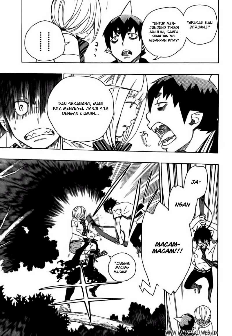 Ao no Exorcist Chapter 13 Gambar 19