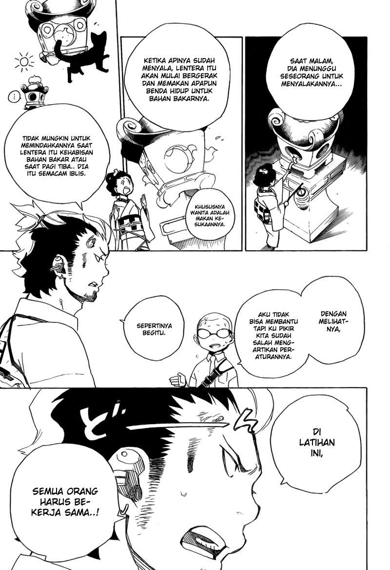 Ao no Exorcist Chapter 12 Gambar 17