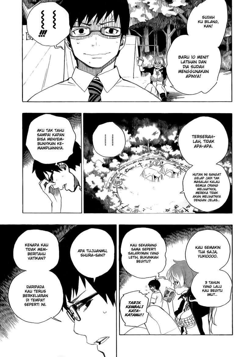 Ao no Exorcist Chapter 12 Gambar 11