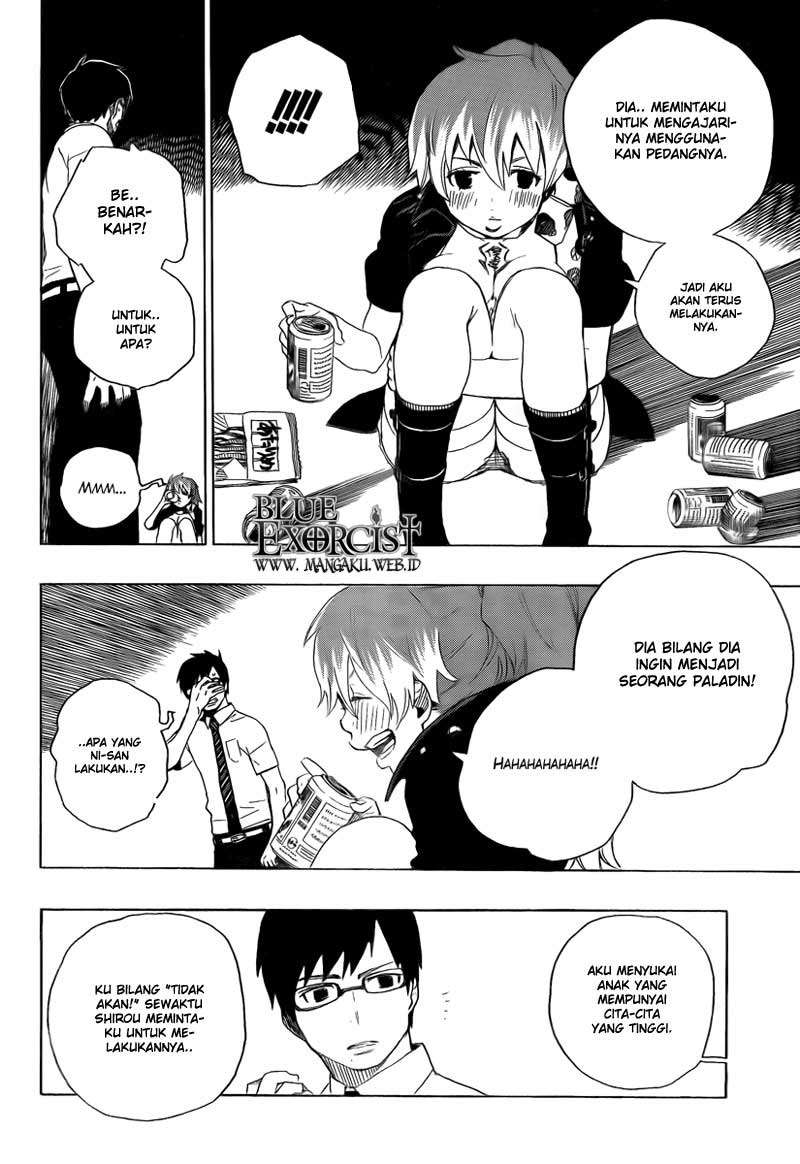 Ao no Exorcist Chapter 12 Gambar 12