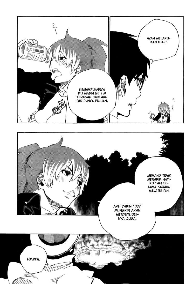 Ao no Exorcist Chapter 12 Gambar 13