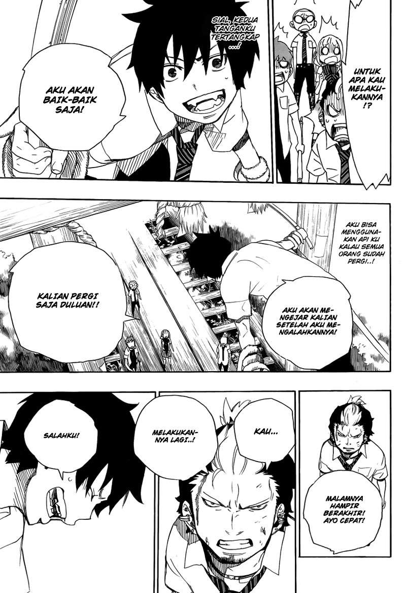 Ao no Exorcist Chapter 12 Gambar 35